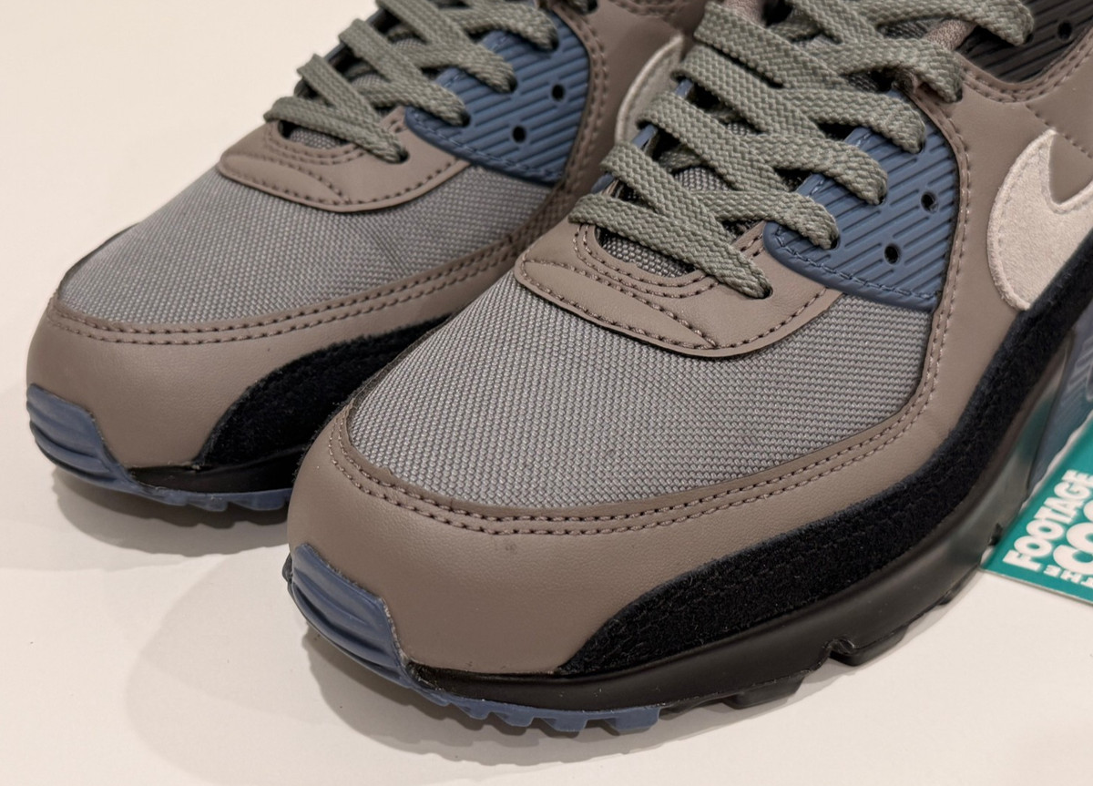 NIKE AIR MAX 90 OG DIFFUSED BLUE SMOKE GREY BLACK LASER INFRARED IB6392-001 10.5 — product photo 6 of 12