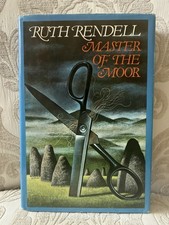 Product Image: Signed Ruth Rendell Master Of The Moor Hardcover in DJ Autographed 1st Edition