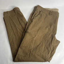 Weatherproof Vintage Mens Relaxed Fit Flex Utility Stretch Canvas Pant 36 W 30 L