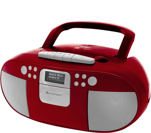 Audio & Hi-Fi - Soundmaster: Cd/Mp3 Boombox With Dab+/Fm Radio - Cassette Player-image