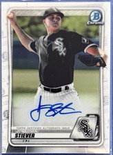 2020 Bowman Chrome - Prospect Autographs Jonathan Stiever #CPA-JS (AU, RC)