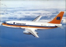 Boeing 737-200 Hapag-Lloyd vintage postcard u763