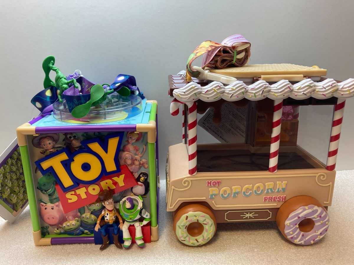 Japan Tokyo Disney Toy Story Popcorn Bucket Buzz Woody & Vanellope