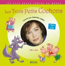Les Trois Petits Cochons (1CD audio), Marlène Jobert
