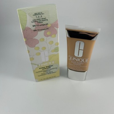 Clinique Even Better Refresh Makeup Hydrating Repairing - WN 12 Meringue 1 floz