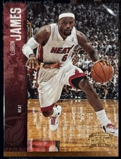 Panini 2012-13 Threads LeBron James #76 Miami Heat NBA Basketball Trading Card