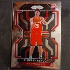 Panini 2021-22 Prizm Alperen Sengün Rookie #318 Houston Rockets Basketball Card
