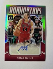 2024 Panini Donruss Optic Matas Buzelis RC Dominators Auto /99 🔥🔥🔥
