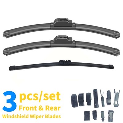 Kisor 26'' 24''11'' Front and Rear Wiper Blades Fit For FORD Ecosport 2018-2022