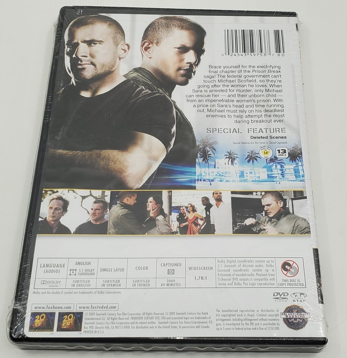 Prison Break: The Final Break (DVD, 2009) for sale online | eBay