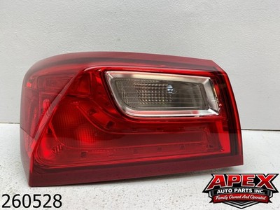 OEM 2020 Chevrolet Malibu 2.0L Left driver outer Taillight incandescent
