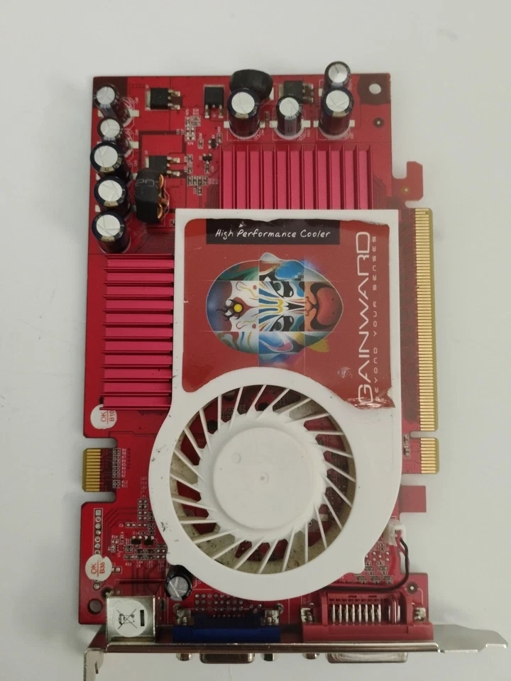 Lot Graphic Card Pci-e GAINWARD GeForce 7600GT 256MB And More Untested  - Image 2 of 4