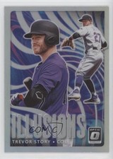 2020 Panini Donruss Optic Optic Illusions Holo Prizm Trevor Story #OI-14 0z6h