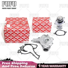 Febi Engine Water Pump & FEBI Thermostat Kit For Mercedes Benz W204 W211 M272