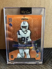 CeeDee Lamb 3/5 2026 Wild Card 5 Card Draw Black Tie Edition