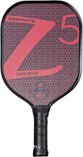 Graphite MOD Z5 Carbon Fiber Pickleball Paddle with Wide-Body Shape. Honeycomb C