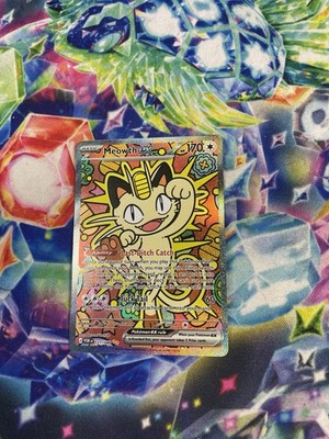 Meowth EX * 121/088 * Special Illustration Rare * Perfect Order *