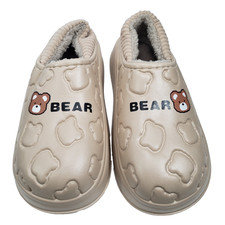 Women's Warm Ankle High Bootie Slippers Comfort Memory Foam House Shoes 41/10