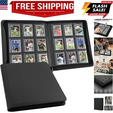 Toploader Binder, 9-Pocket Pages Sleeves Hold up 288 s, Toploader Hard Cases,...