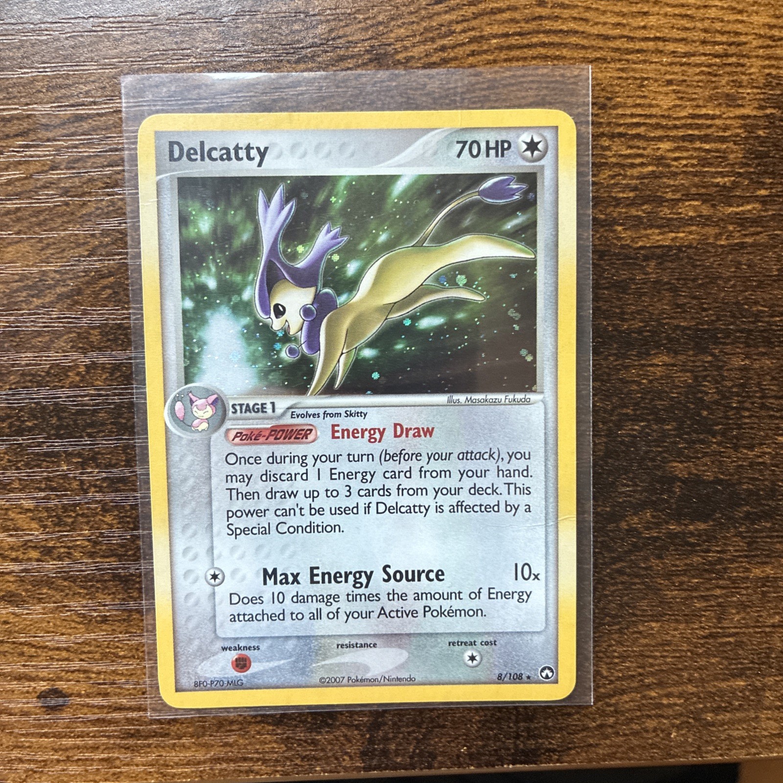 Delcatty - 8/108 - Holo Rare - Power Keepers - Pokemon Card - MP