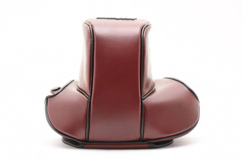 Nikon CF‑22 Burgundy Leather Ever‑Ready Case for F3 SLR w/ Lens 175x125x115 mm - Picture 7 of 24