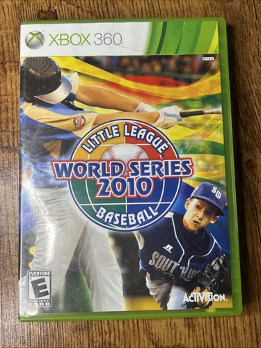 Little League World Series Baseball 2010 (Microsoft Xbox 360, 2010) Game & Case - Afbeelding 1 van 5
