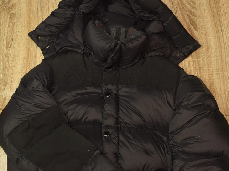 Chaleco chaqueta plumón de ganso con logotipo de Burberry para hombre talla US L Foto 2 de 4