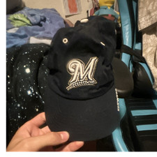 '47 Milwaukee Brewers Blue/White Adjustable Baseball Cap Hat