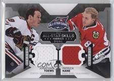 2015 SP Game-Used All-Star Skills Fabrics Duals Jonathan Toews Patrick Kane 0v1