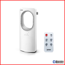 Ventilatore Senza Pale Silenzioso ZEPHIR ph88BL Display a Led Telecomando Timer