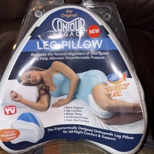 Contour Legacy Leg Pillow Reduce Pressure on Lower Back Knees Back Pillow - NEW