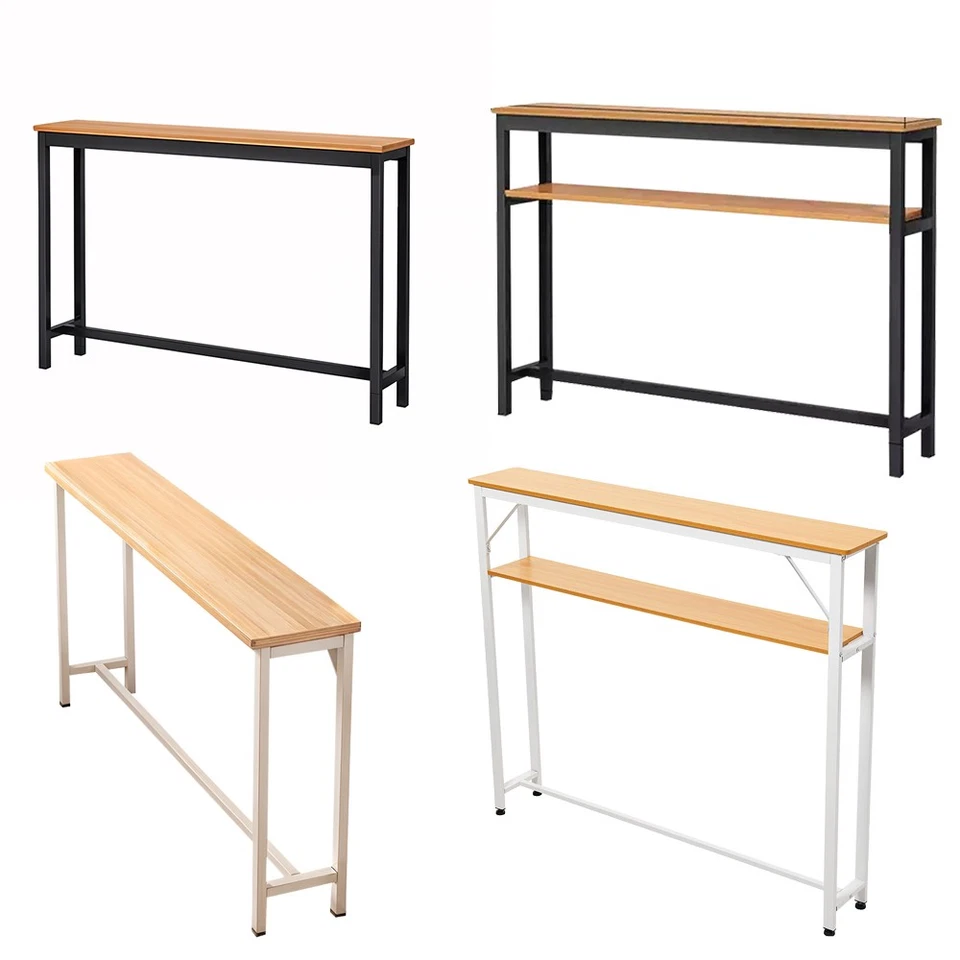 80/100/120cm Long Console Table 20cm Narrow Console Table for Hallway Sofa Table - Image 4 of 4