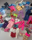Barbie Doll Clothes Lot 54 Pc Vintage Ken Jackets Dresses Accessories Mixed