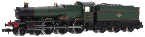 2S-010-006 Dapol Spur N Class 49xx 4-6-0 5999 "Wollaton Hall" (Sound) | Zustand: Used