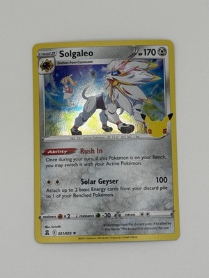 rarest pokemon cards celebrations Zacian V - 016/025 Celebrations 25th Anniversary Holo Rare Pokemon main image 0
