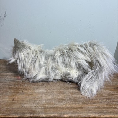 VTG FurReal Friends White Gray Persian Cat Tiger Electronics Toy NOT WORKING