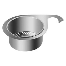 12Pcs Steel Swan Sink Strainer - Heavy Duty Drain Basket for Kitchen Sink  Bath