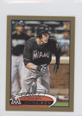2012 Topps Mini Gold 50/61 Logan Morrison #630 1d9