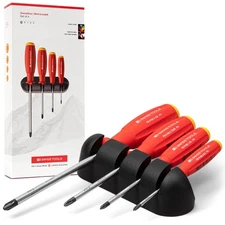 PB Swiss Tools Phillips Screwdriver Set PB 8242.CBB | 100% Swiss Made | 4-Pie...