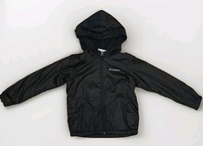 Columbia Kids Fleece Lined Windbreaker Black Size 4T