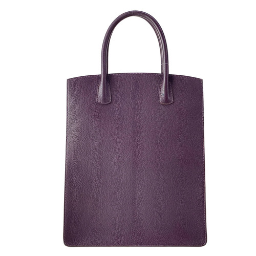 Hermès HERMES White Bus Up Tote Bag Raisin Chevre - Picture 3 of 20