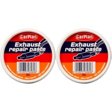 Image of 2 x Carplan Exhaust Repair Paste 250g Ideal For Bridges Exhaust Holes & Cracks
