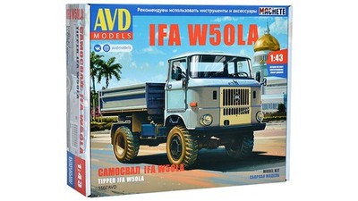 IFA W50LA Kipper - Modell KIT grau - AVD 1:43