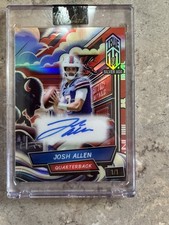 2024 JOSH ALLEN 1/1 Wild Card Alumination Comix Josh Allen Auto  TRUE 1/1