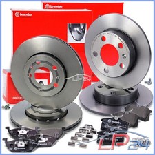BREMBO DISQUES DE FREIN+PLAQUETTES AVANT+ARRIÈRE POUR AUDI SEAT SKODA FABIA 3 VW