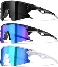 Youth Baseball Sunglasses for Boys Girls Sports Sun Glasses Softball Cycling ...