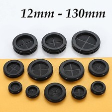 Rubber Grommet Wire Firewall Hole Plug Electrical Wiring Gasket Gromet 12-130 mm