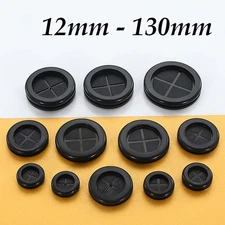 Rubber Grommet Wire Firewall Hole Plug Electrical Wiring Gasket Gromet 12-130 mm