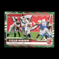 2021 Panini Donruss Elite - Field Vision Tom Brady #FV1 Green