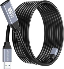 BlueRigger USB 3.0 Extension Cable 32FT, Active, 5 Gbps, 32FT,